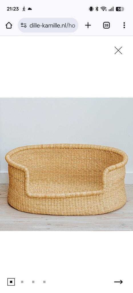 Hondenmand van Dille & Kamille, Dieren en Toebehoren, Hondenmanden, Overige, Ophalen