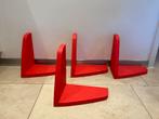 Vintage ikea wandplanken wand plank 4x rood mammut, Ophalen of Verzenden, Gebruikt