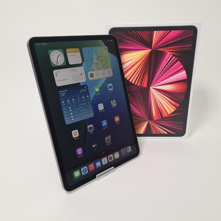 Apple iPad Pro 11 inch 3e gen (2021) | Model A2377 | 100%, Computers en Software, Tablet-hoezen, Gebruikt, Overige typen, 11 inch