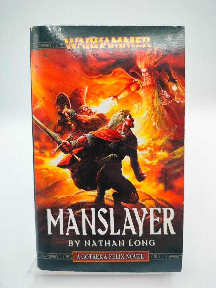 Manslayer, Gotrek & Felix #9, Warhammer Fantasy, PB, Hobby en Vrije tijd, Wargaming, Gebruikt, Warhammer, Boek of Catalogus, Ophalen of Verzenden