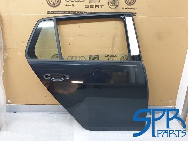 GOLF 7 VII LC9X RECHTS ACHTER DEUR Rechtsachter PORTIER RA, Auto-onderdelen, Carrosserie en Plaatwerk, Deur, Volkswagen, Achter