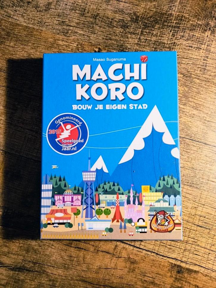 Machi Koro Bordspel Gezelschapsspel Kaartspel Dobbelspel, Hobby en Vrije tijd, Gezelschapsspellen | Kaartspellen, Zo goed als nieuw