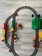 Grote Lego Duplo trein set met tunnel en wissels, Ophalen of Verzenden, Gebruikt, Complete set, Duplo