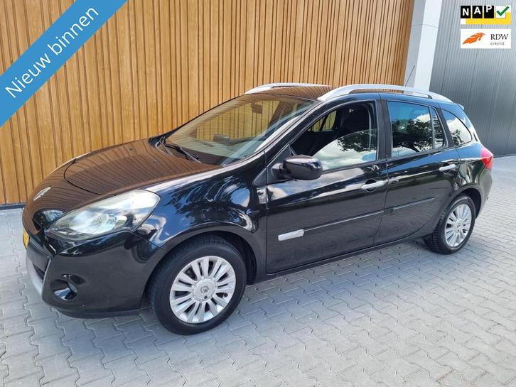 Renault Clio Estate 1.2-16V Collection|5-deurs|Navigatie, Auto's, Renault, Bedrijf, Te koop, Clio, ABS, Airbags, Airconditioning