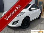 Mazda 2 1.3 GT-L Line Airco Velgen Stoelverwarming Bluetooth, Voorwielaandrijving, Stof, Gebruikt, Zwart
