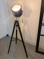 Zwarte Driepoot Vloerlamp met Spot - E27, Huis en Inrichting, Lampen | Vloerlampen, Ophalen of Verzenden, Zo goed als nieuw, 150 tot 200 cm