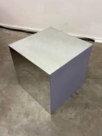 2 stuks spiegel kubus - sokkels, Huis en Inrichting, Tafels | Bijzettafels, Ophalen, Minder dan 45 cm, Minder dan 55 cm, Rechthoekig