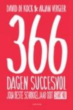 366 dagen succesvol - David de Kock Arjan Vergeer, Ophalen of Verzenden, Zo goed als nieuw, David deKock ArjanVergeer