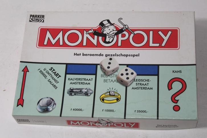 monopoly, Hobby en Vrije tijd, Gezelschapsspellen | Bordspellen, Gebruikt, Een of twee spelers, Drie of vier spelers, Vijf spelers of meer
