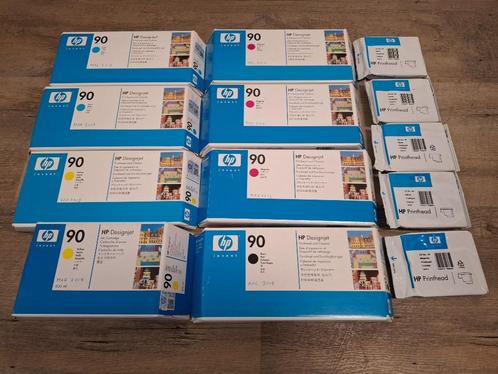 HP 90 printkop Designjet  printhead and cleaner HP inkt card, Computers en Software, Printerbenodigdheden, Nieuw, Cartridge, Ophalen of Verzenden