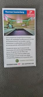 Thermen Soesterberg voordeelbon 2e persoon 50% korting, Tickets en Kaartjes, Twee personen, Kortingsbon, Spa of Sauna