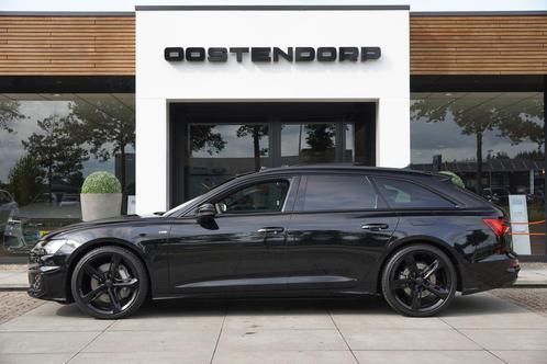 Audi A6 Avant 50TFSIe/299pk Quattro S-Line Competition Black, Auto's, Audi, Bedrijf, Te koop, A6, 360° camera, 4x4, ABS, Achteruitrijcamera