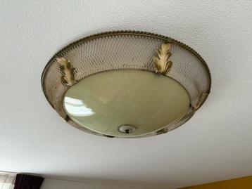 Vintage plafondlamp beschikbaar voor biedingen