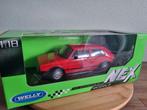 Welly VW Golf MK1 Pirelli uitvoering 1:18 Nieuw in doos, Hobby en Vrije tijd, Modelauto's | 1:18, Auto, W, Nieuw, Ophalen of Verzenden