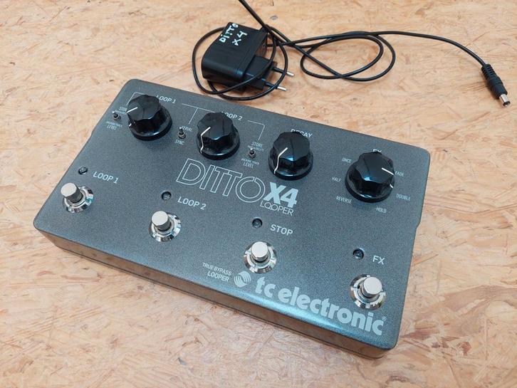 TC electronic - Ditto X4 looper, Muziek en Instrumenten, Effecten, Zo goed als nieuw, Ophalen of Verzenden