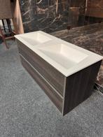 Badmeubel 120 cm eiken antraciet van €1695 nu €600 afhaal!, Huis en Inrichting, Badkamer | Badkamermeubels, Ophalen, 100 tot 150 cm