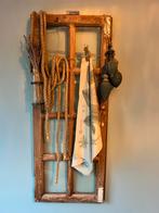 Wandpaneel Decoratie met Touw en Vintage Details, Huis en Inrichting, Ophalen, Gebruikt