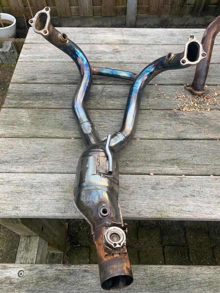 BMW R1250 GS GSA RS RT Uitlaat Spruitstuk met Katalysator, Motoren, Onderdelen | Overige, Gebruikt, Ophalen of Verzenden