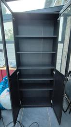 IKEA Billy Zwart met Deuren, Ophalen, 50 tot 100 cm, Modern, 150 tot 200 cm