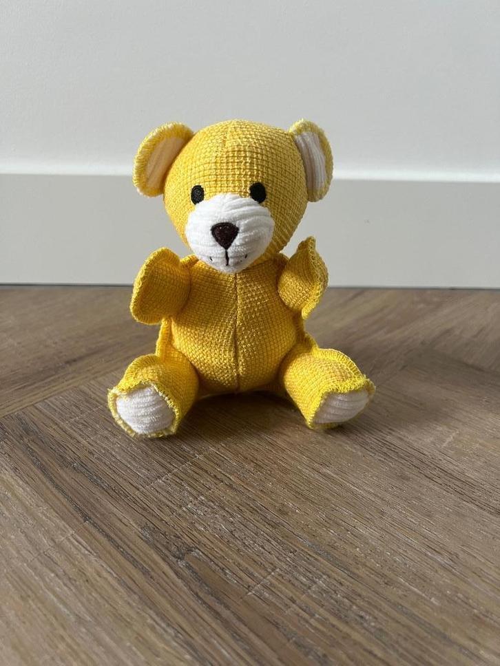Nieuw geel Hema knuffel teddybeer beer knuffeltje speelgoed, Kinderen en Baby's, Speelgoed | Babyspeelgoed, Zo goed als nieuw