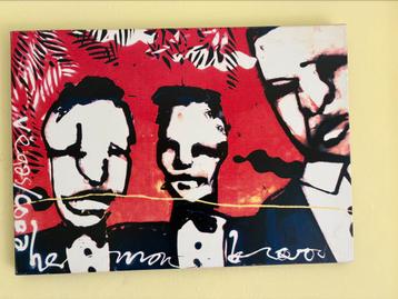 Herman brood schilderijen op canvas beschikbaar voor biedingen