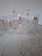 Oude verzameling bierglazen, Verzamelen, Biermerken, Ophalen, Zo goed als nieuw, Glas of Glazen, Overige merken