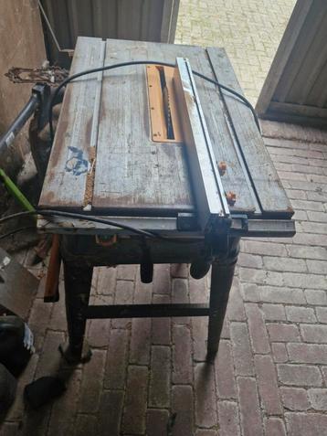 Oude zaagtafel - werkt nog prima! beschikbaar voor biedingen