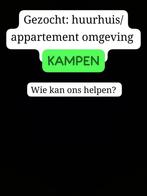 Huis/appartement omgeving Kampen gezocht!, Huizen en Kamers, Zwolle