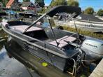 Zwarte Nordcraft 430 met 20PK Honda, Watersport en Boten, Sloepen, Ophalen, 10 tot 30 pk, Gebruikt, 3 tot 6 meter