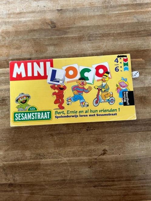Mini Loco Sesamstraat Bert, Ernie en al hun vrienden 1, Kinderen en Baby's, Speelgoed | Educatief en Creatief, Gebruikt, Ontdekken