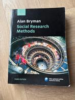 Social Research Methods - Alan Bryman, Ophalen of Verzenden, Gamma, Gelezen, HBO