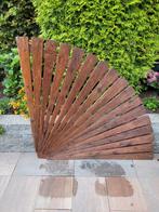 Hard houten tuin waaier 120 hoog 120 breed, Tuin en Terras, Tuinschermen, Ophalen, Zo goed als nieuw, Hout, 150 tot 200 cm