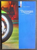 Folder Triumph 2003 Range / poster Speed Triple 955i (Frans), Verzenden, Triumph