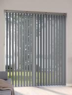Vertikale lamellen, grijs van stof, Huis en Inrichting, Ophalen, Gebruikt, 200 cm of meer, 150 tot 200 cm