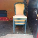 17 x vintage design stoelen partij cafe stoelen Spahn bűren., Ophalen, Gebruikt, Bruin, Vijf, Zes of meer stoelen