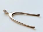 Antieke Zilveren Klontjestang Tang Gekeurd Zilver Suikertang, Antiek en Kunst, Verzenden