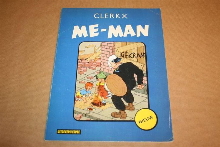 ME-man - Aart Clerkx, Boeken, Stripboeken, Gelezen, Eén stripboek, Ophalen of Verzenden
