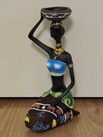 Kandelaar, Afrikaanse vrouw NIEUW!!, Antiek en Kunst, Ophalen