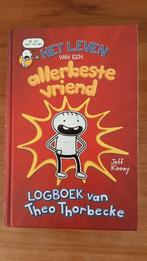 Jeff Kinney: Logboek van Theo Thorbecke, Ophalen of Verzenden, Zo goed als nieuw