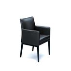 Wittmann Sedan 4 stuks diner stoelen, Ophalen, Modern , Hotel chique, Zwart, Zo goed als nieuw