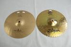 Zildjian Z custom mastersound hihats 1128/1545gr. 14 inch, Ophalen of Verzenden, Gebruikt, Drums of Percussie