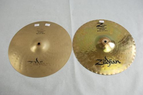 Zildjian Z custom mastersound hihats 1128/1545gr. 14 inch, Muziek en Instrumenten, Instrumenten | Onderdelen, Gebruikt, Drums of Percussie