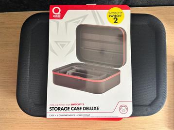 Qware Nintendo Switch2 Carry Bag Zwart beschikbaar voor biedingen