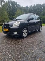 Kia Picanto 1.0 2007 Zwart, Auto's, Voorwielaandrijving, Stof, 836 kg, 4 cilinders