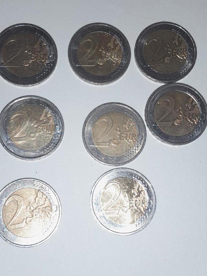 Te koop 8stuks Duitsland 2euro herdenking, Postzegels en Munten, Munten | Europa | Euromunten, 2 euro, Duitsland, Ophalen of Verzenden