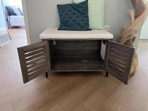 Cat Litter Cabinet and Bench / Kattenbak Meubel en Kruk, Dieren en Toebehoren, Katten-accessoires, Zo goed als nieuw, Ophalen