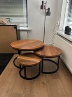 Tafels 3 stuks van Goossens, Ophalen, Zo goed als nieuw, Rechthoekig, Minder dan 50 cm