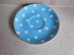 Schotel 17 cm. Polkadot Blauw Oililly, Huis en Inrichting, Keuken | Servies, Ophalen of Verzenden, Zo goed als nieuw, Overige stijlen