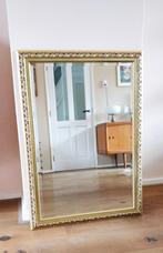 Vintage gouden spiegel | Morris mirrors 101 x 71,5 cm, Zo goed als nieuw, Ophalen