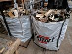 2 bigbag's brandhout, Tuin en Terras, Haardhout, Minder dan 3 m³, Ophalen, Overige houtsoorten, Blokken